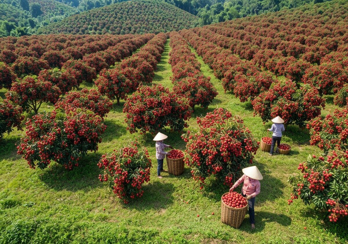 Đồi vải Lục Ngạn